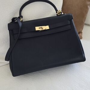 Herme Like Leather Handbag
